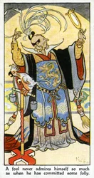 "Tyhmä ei koskaan ihaile itseään niin paljon kuin silloin, kun hän on tehnyt typeryyttä", 1931 (katso myös 498209)